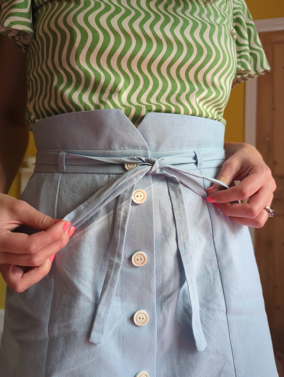 Forget-Me-Not Natalie Skirt Sewing Pattern Review